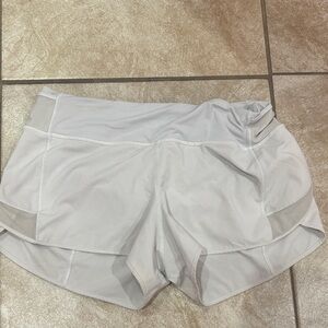 Lululemon white shorts size 8